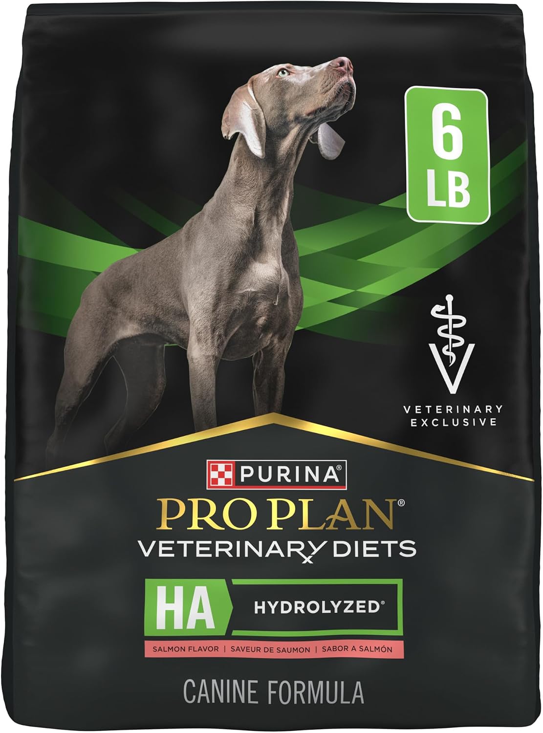 25 lb bag of hydrolyzed salmon veterinary diet dry dog food – view 2