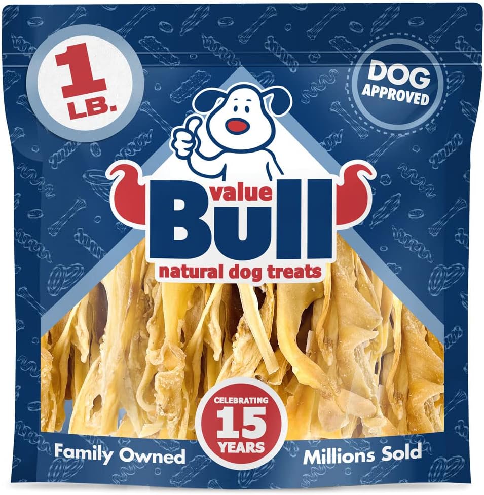 Pile of sliced lamb cheek dog chews in varied shapes – view 4