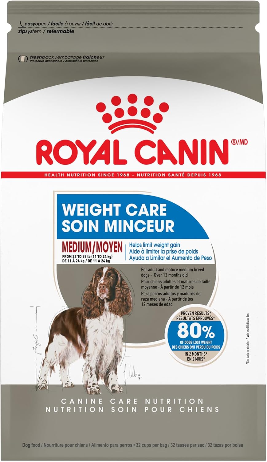 30 lb bag of medium breed adult dry dog food