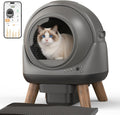 Automatic self-cleaning cat litter box with app control and litter mat – view 4
