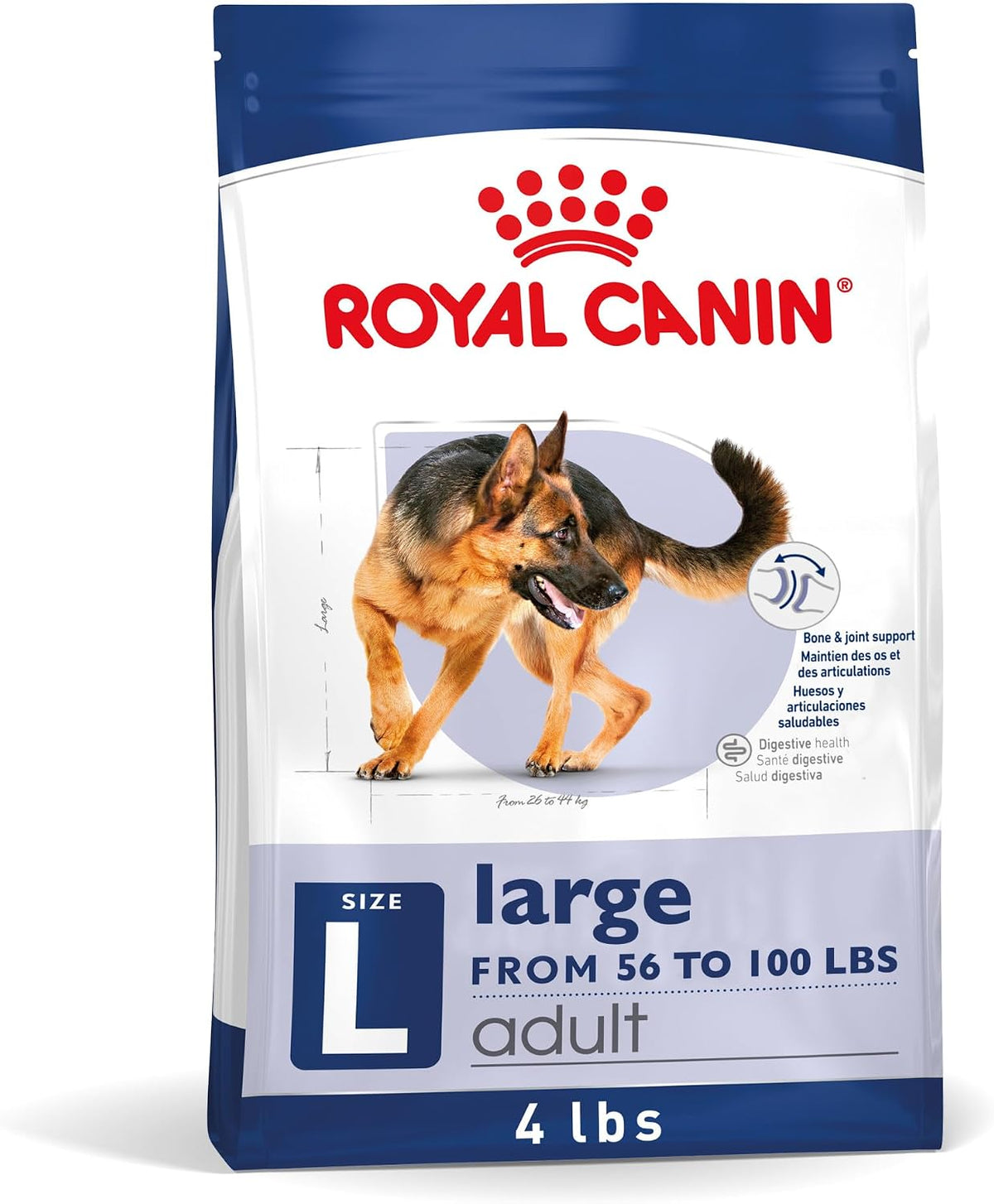 40 lb bag of large breed adult dry dog food – view 2