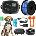 Electric dog fence transmitter with boundary wire and receiver collar – view 3