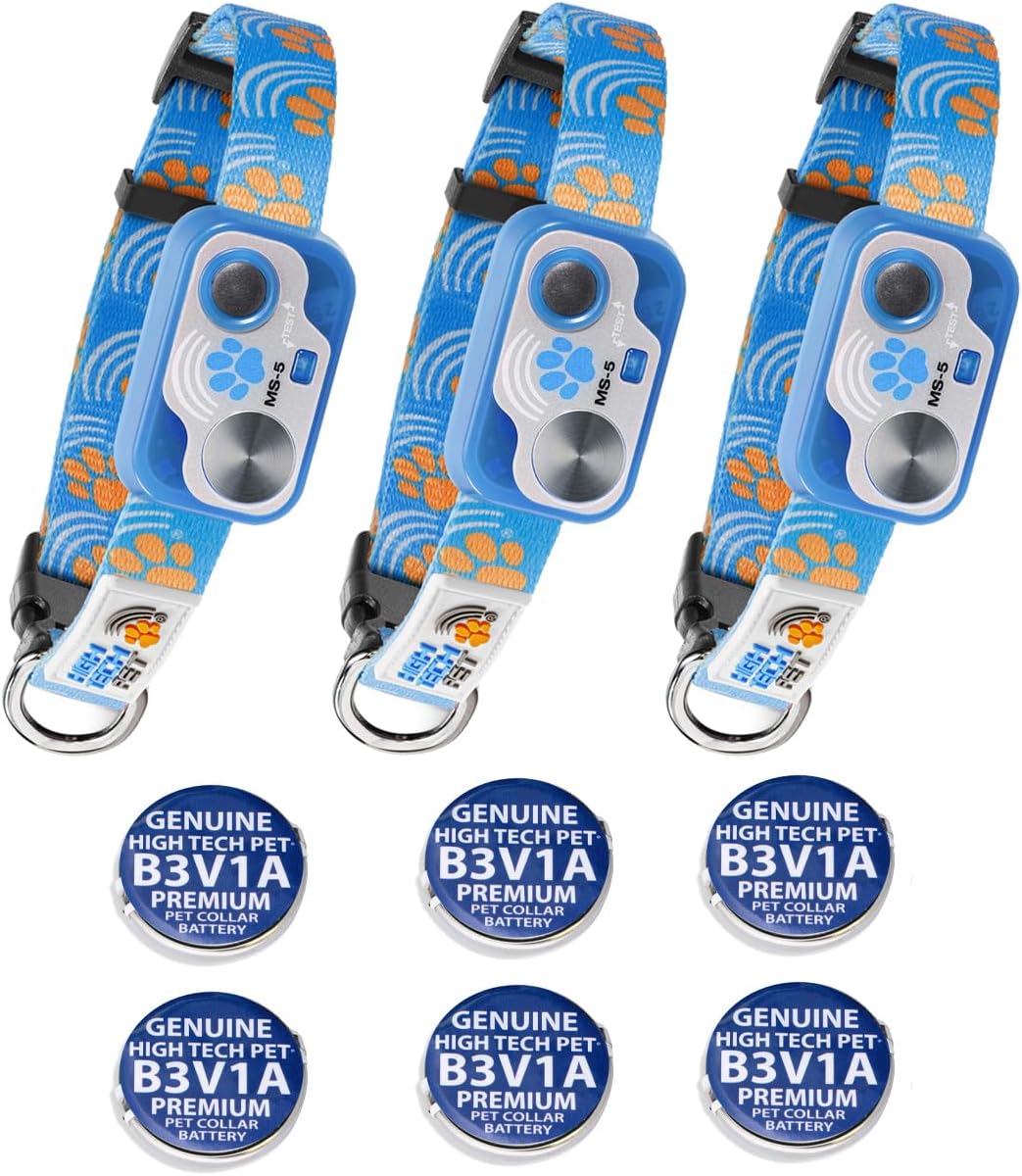 Orange waterproof automatic pet door collar keys, 3-pack – view 4