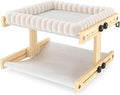 Wooden Clamp-On Window Sill Cat Bed, Style 2, 25.5cm