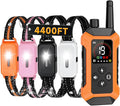 Remote dog training collar with handheld controller