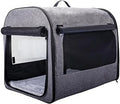Pet Carrier with Mesh Ventilation Panels, Ventilated, Breathable, for Trips, Size M