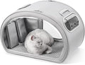 Cooling Pet House for Small Cats and Dogs, Foldable, with Reusable Ice Packs and Comfort Mat