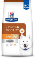 18.7 lb bag of chicken recipe kidney and mobility prescription dry dog food