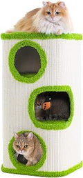Cat Tree for Indoor Cats, 31-Inch Cat Tower with Sisal Scratcher