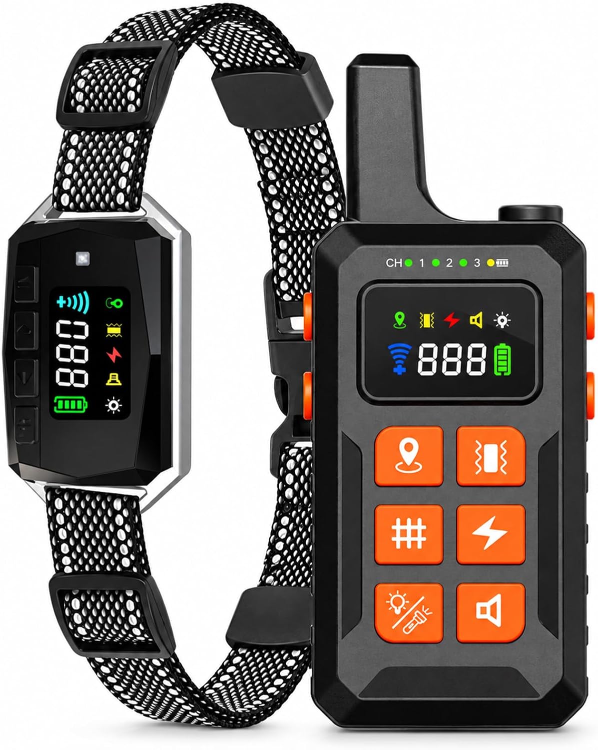 GPS wireless dog fence collar for boundary training