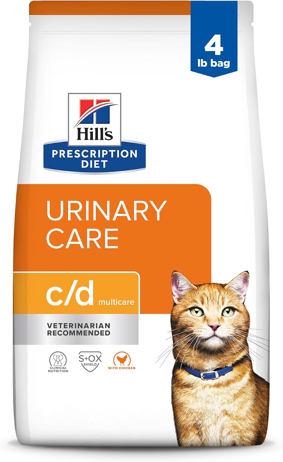 17.6 lb bag of prescription urinary dry cat food, chicken recipe – view 3
