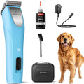 Cordless two-speed dog grooming clipper with detachable blade – view 2