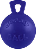 Purple 4.5 inch small dog ball toy with handle – view 21
