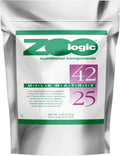 Container of high protein milk replacer powder