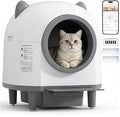 Automatic Self-Cleaning Litter Box for Multiple Cats