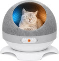 HOVONO Smart Heating and Cooling 2-in-1 Cat House, Cave for Pets Up to 13 lbs