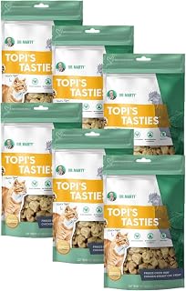 Dr. Marty Topi's Tasties 100% Freeze-Dried Chicken Breast Cat Treat, 4 oz, 6 Pack