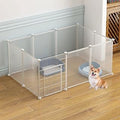 Indoor Cat Cage Playpen, DIY Design, 111 x 75 x 47 cm