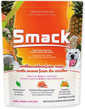 Bag of organic raw dehydrated salmon dog food