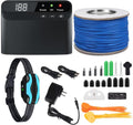 Electric dog fence transmitter, boundary wire and waterproof collar – view 2