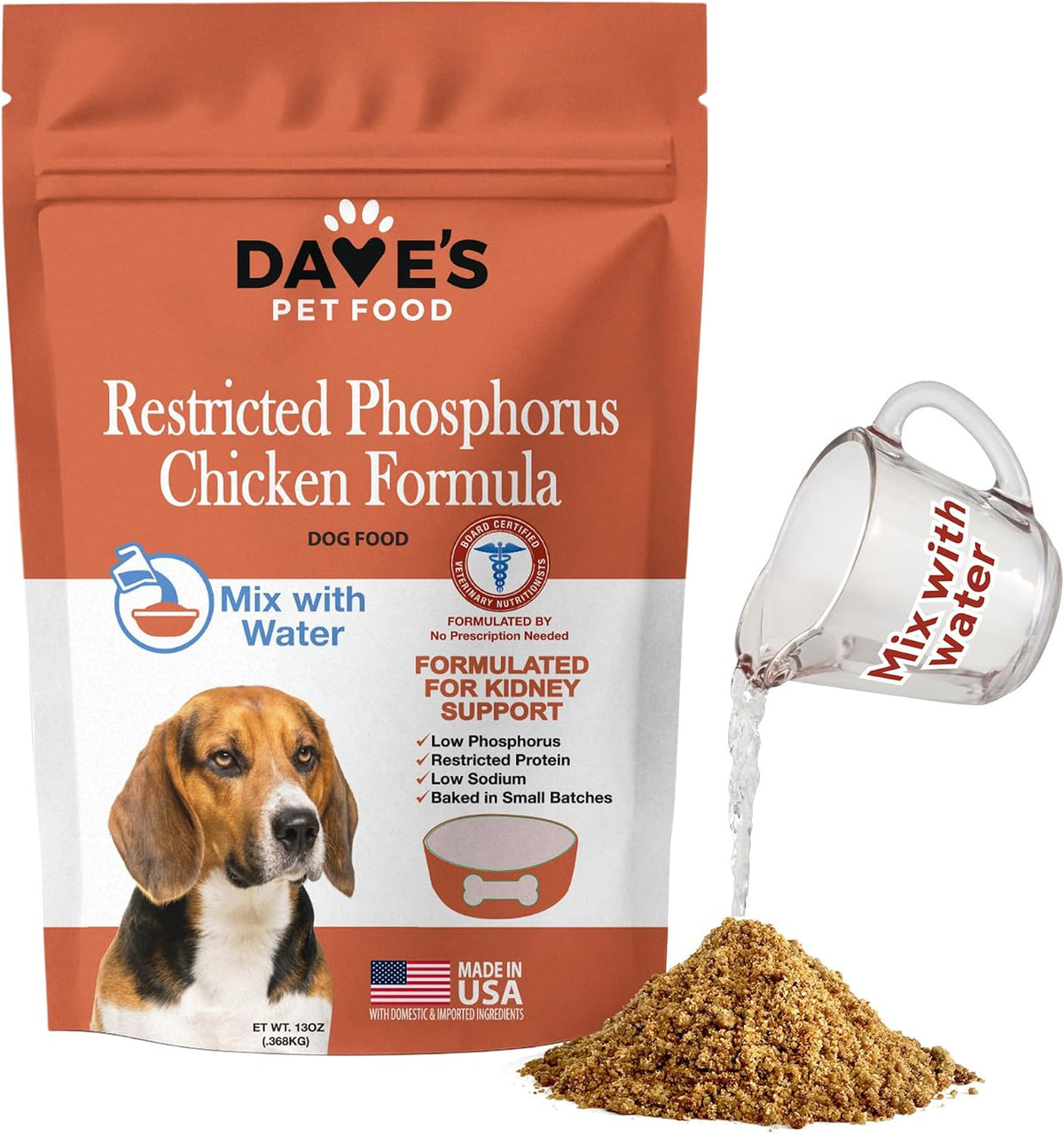 10 lb bag of chicken formula crumble dog food – view 2