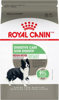 30 lb bag of digestive care dry food for medium adult dogs