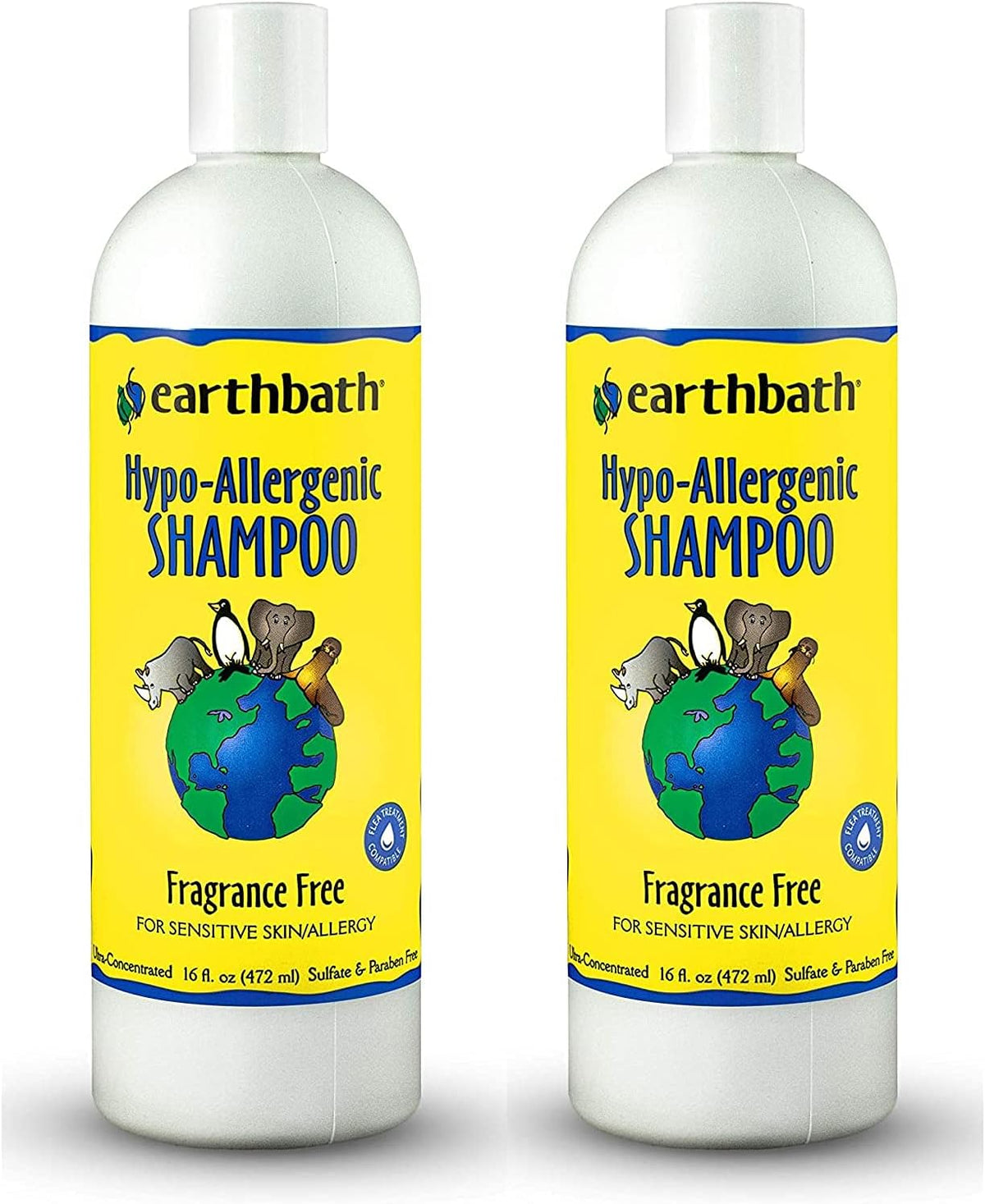 2.5 gallon bottle of fragrance-free hypoallergenic dog shampoo – view 3
