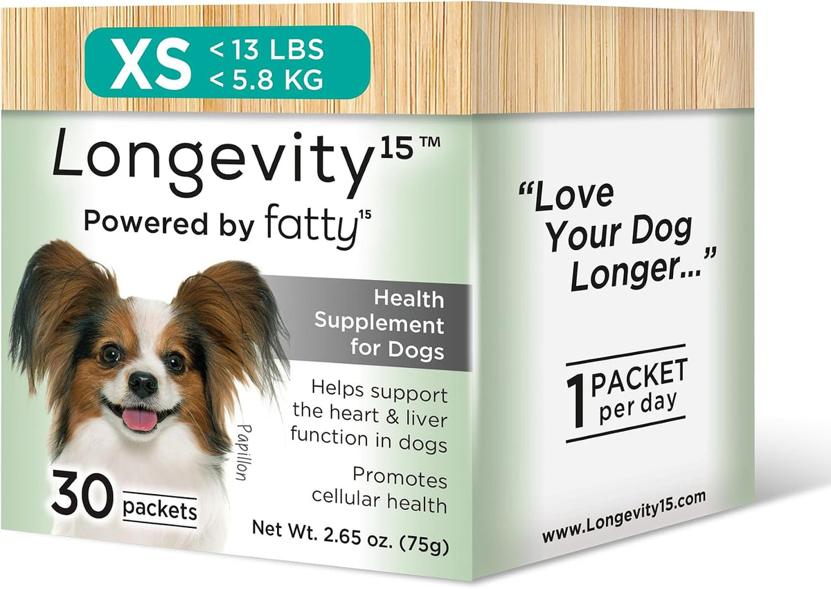 Three packs of C15:0 fatty acid supplement for extra small dogs – view 4