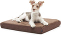 Navy small orthopedic memory foam dog bed – view 4