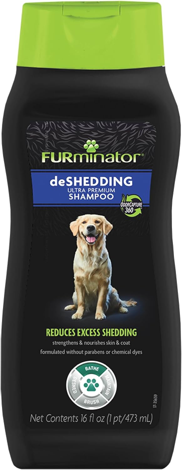 Two one-gallon jugs of deshedding dog shampoo – view 2