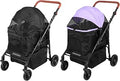 Cat Stroller for Small to Medium Dogs and Cats, Up to 33 lbs