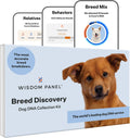 Two dog DNA test kit boxes with cheek swabs – view 2