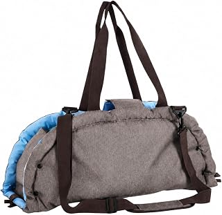 2-in-1 Pet Carrier Bag with Resting Mat for Small Pets, Padded, for Errands, Blue