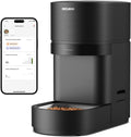 Automatic cat feeder with built-in scale and food bowl