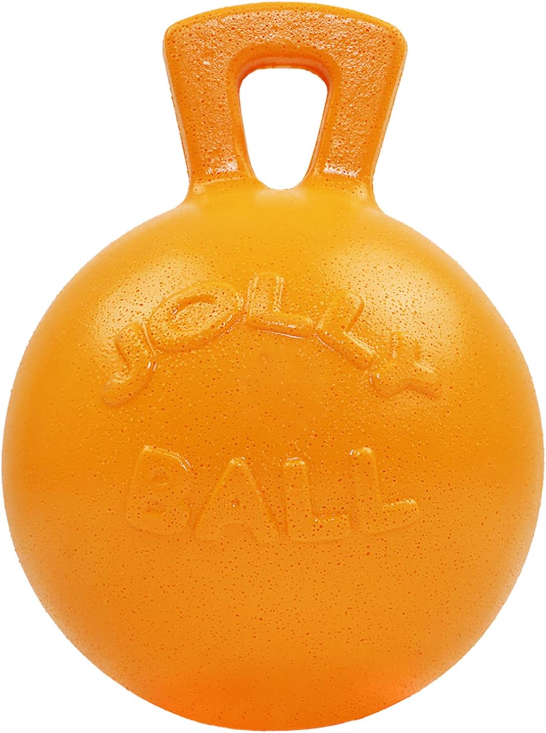 Blue 4.5 inch heavy duty ball dog toy with handle – view 15