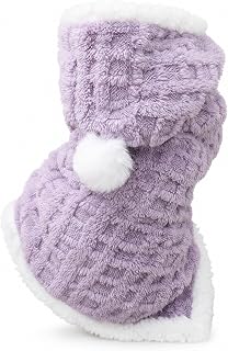 Hooded Fleece Pet Cape for Winter, Size M, 50 cm