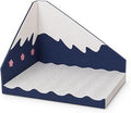 Snow Cat Scratcher Bed, White