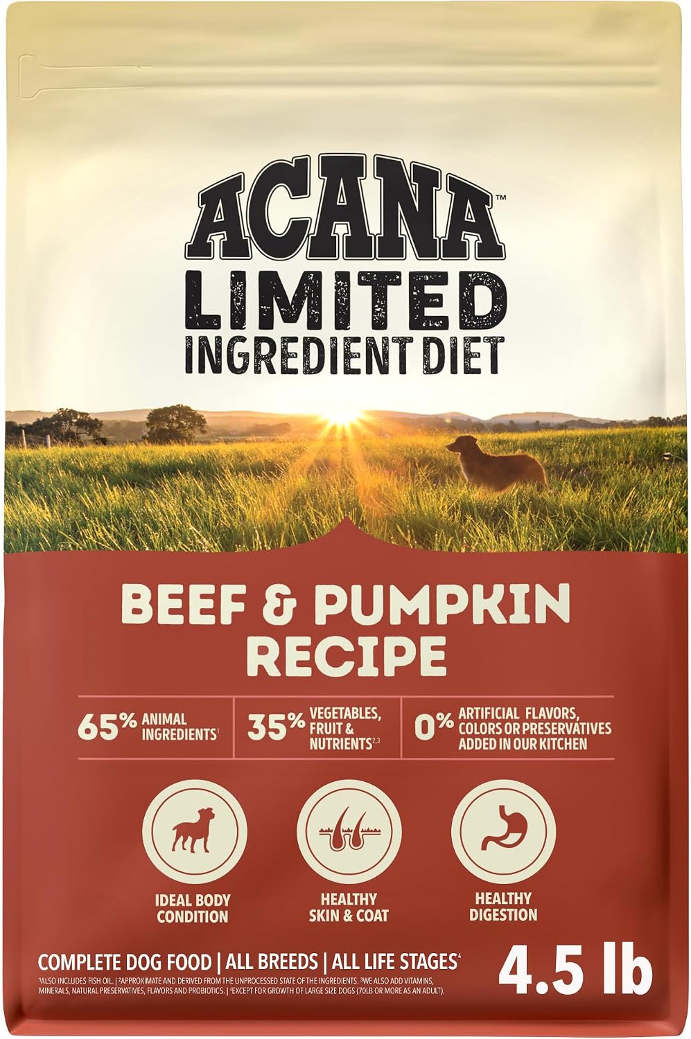 22.5 lb bag of grain-free lamb and apple limited ingredient dry dog food – view 7