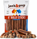 Bag of 6 inch beef bully sticks for dogs