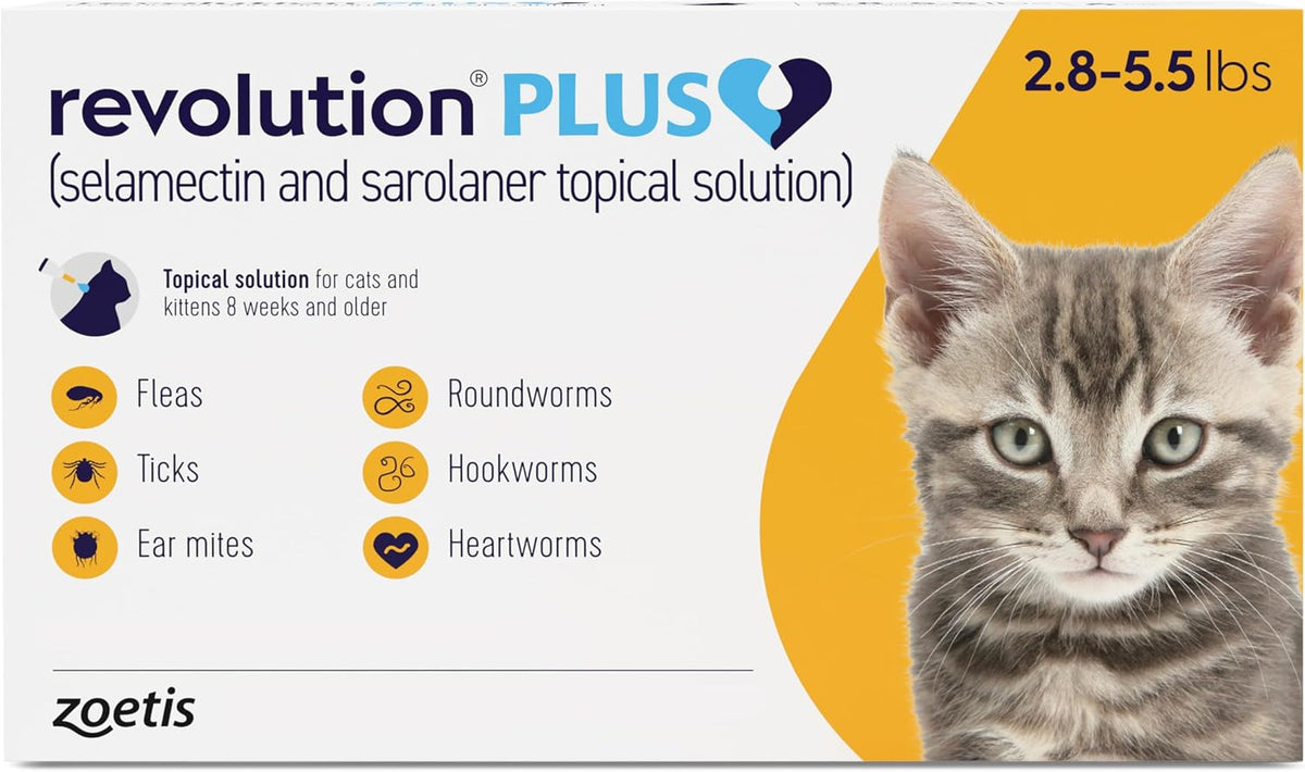 Box of topical solution tubes for cats 11.1 to 22 lbs – view 7
