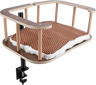 Adjustable Cat Desk Perch and Hammock