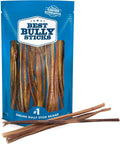 Bulk bag of 12 inch odor-free beef bully sticks for dogs
