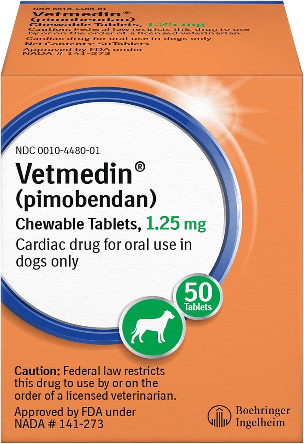 Package of pimobendan 2.5 mg chewable tablets for dogs – view 3