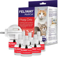 Plug-in cat pheromone diffuser with six refill vials
