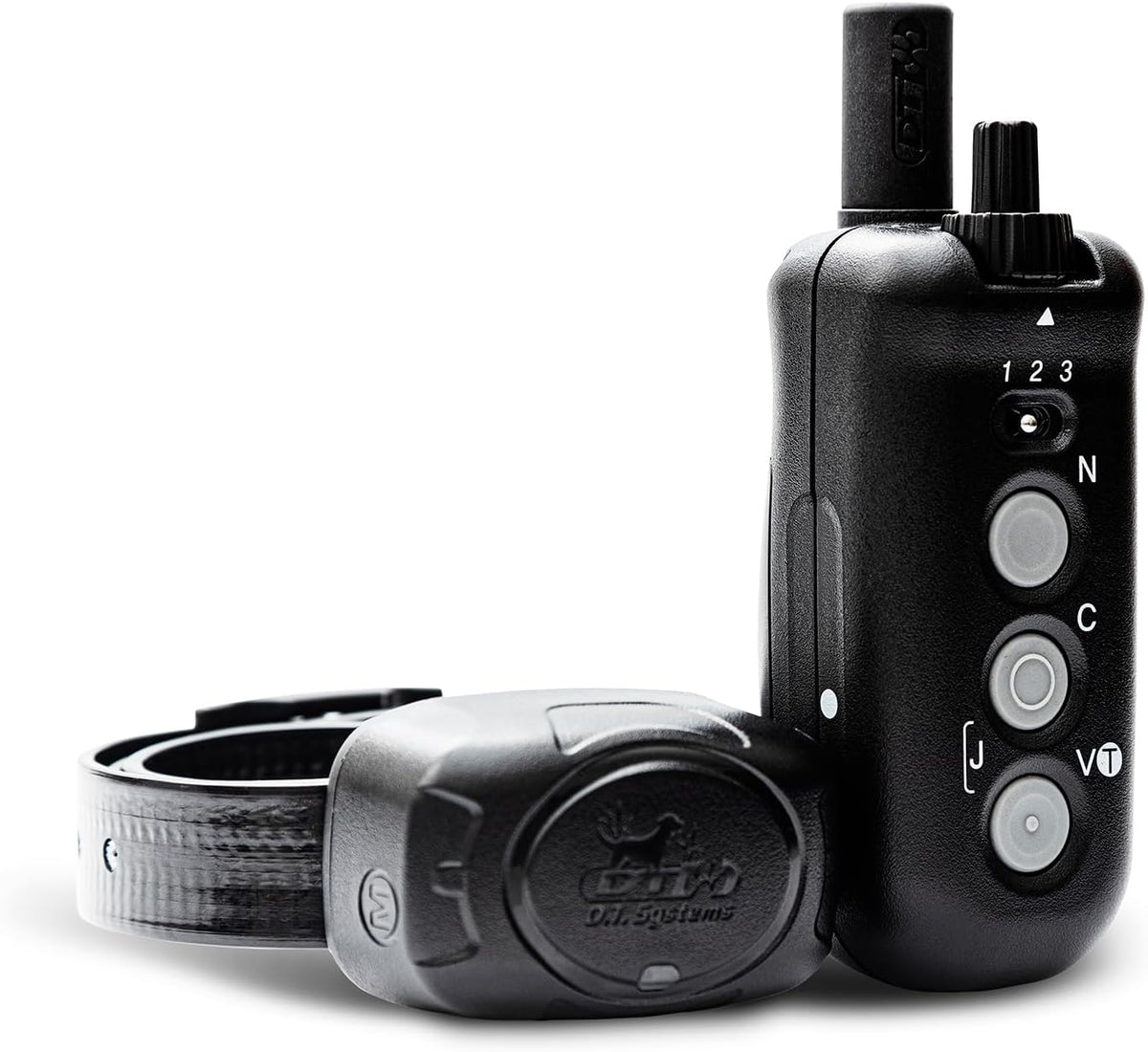 Remote dog training collar with handheld transmitter, 700 yard range