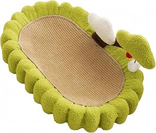 Sisal Cat Scratching Lounge Bed and Furniture Protector, Green