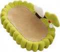 Cushioned Multifunctional Cat Scratcher Bed Lounge, Green