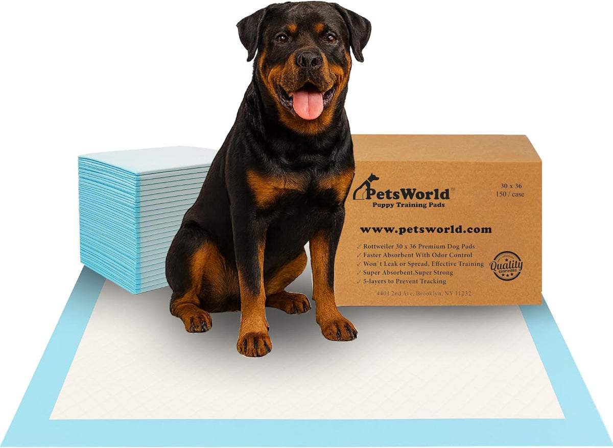 Stack of XL 30 x 36 inch dog pee pads – view 4
