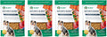 Four 16 oz bags of freeze-dried raw dog food