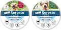 Flea and tick collars for a large dog and a small dog